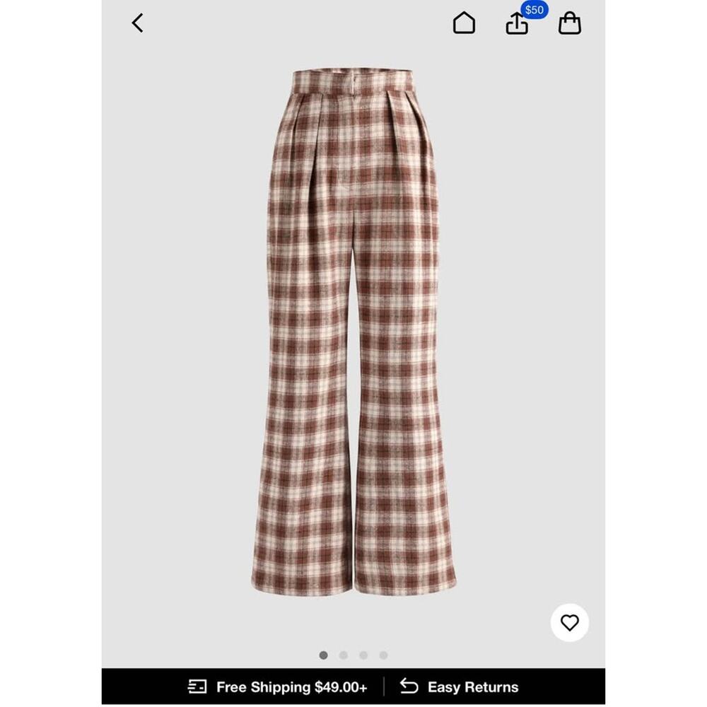 Sz L - Cider Flannel‎ Trousers